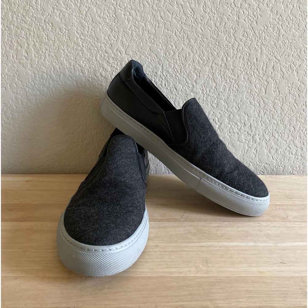 National Standard Dark Grey/Black Slip On Sneaker / Size 43 - Picture 2 of 10